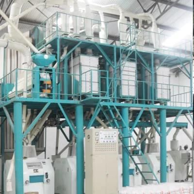 Hongdefa 100t/24h High Quality Maize Flour Milling Machine Running in Africa