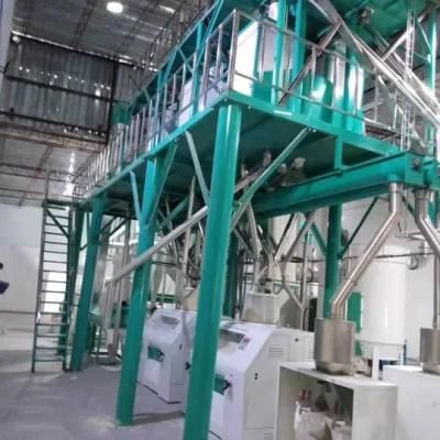 Hongdefa Maize Milling Plant Corn Flour Mill Machine in Zimbabwe