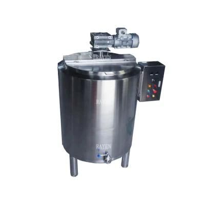 Food Grade Stainless Steel Chocolate Mixing Tank Chocolate Storage Tank