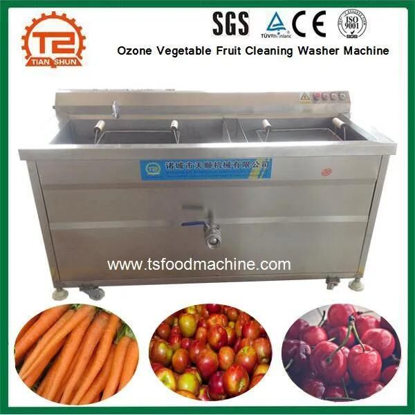 Good Quality Ozone Sterilization Cleaning Machine Fruit Vegetable Bubble Washer