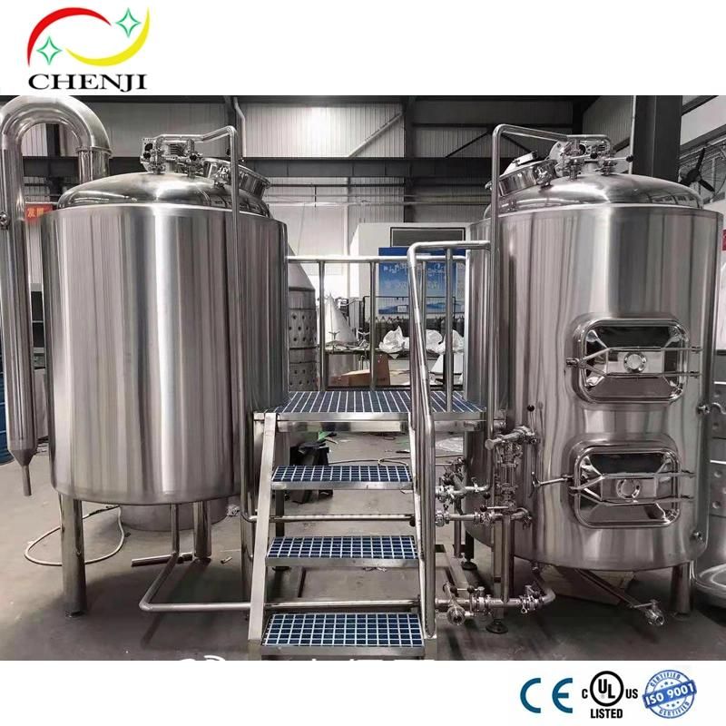 300L 500L 1000L Beer Brewing Equipment Turnkey Project