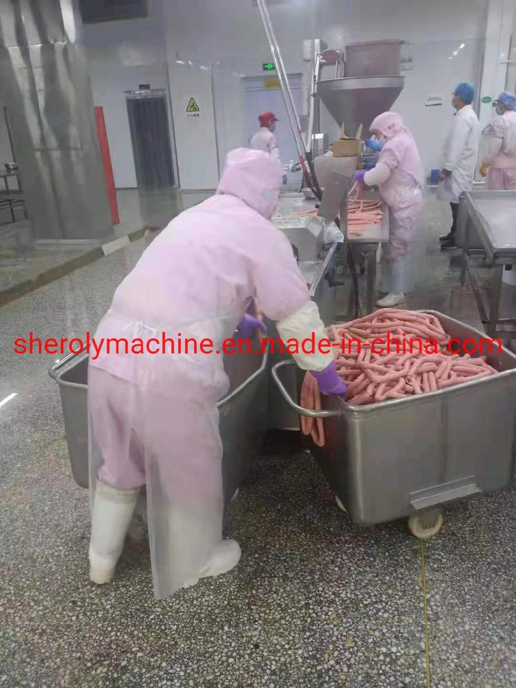 Sausage Filler Salami Stuffer Hot Dog Making Machine