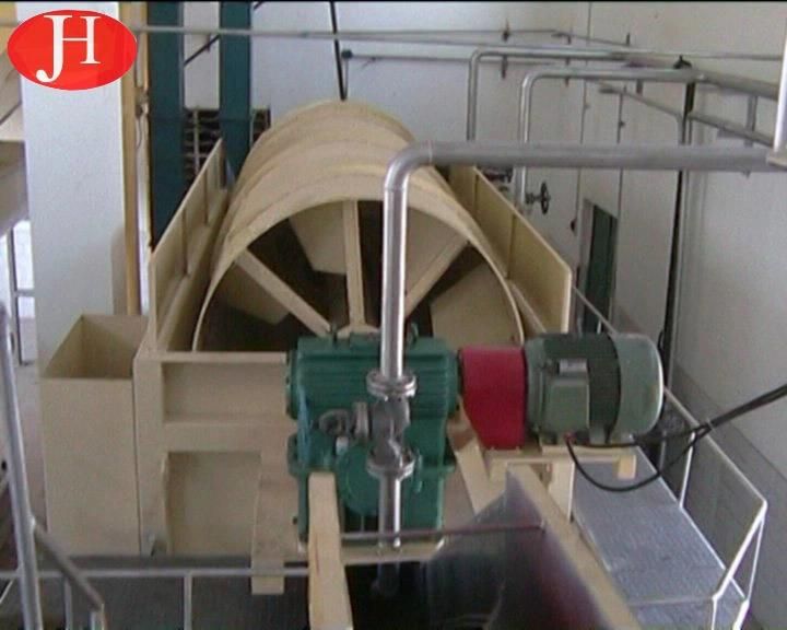 Large Capacity Potato Starch Processing Line Rotary Washing Machine Potato Cleaning Making Machine