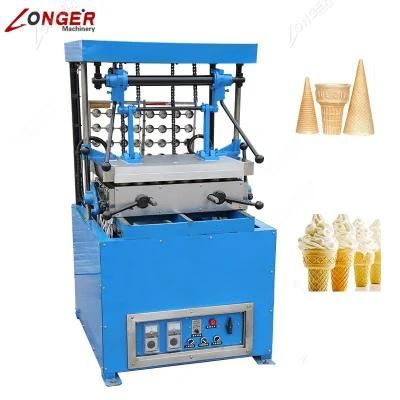 Mini Cone Wafer Ice Cream Cone Making Machine for Sale