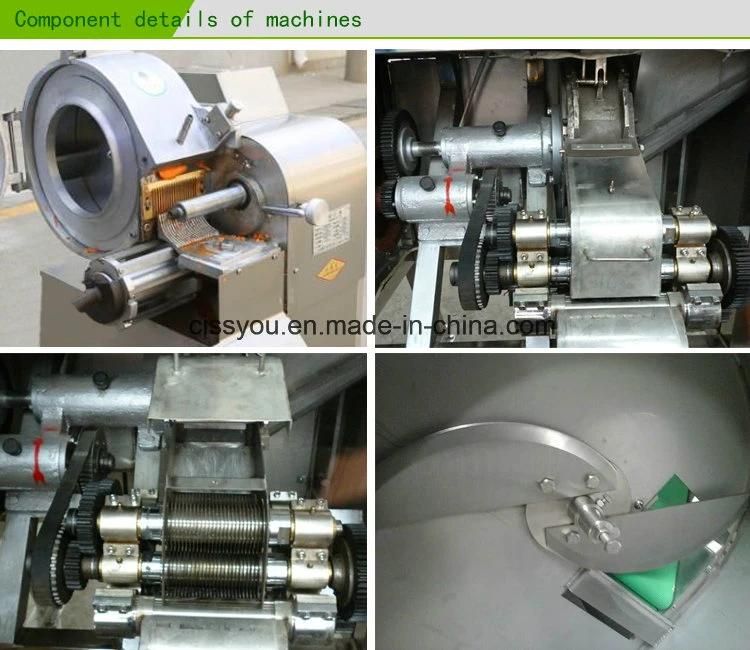 Multi China Root Vegetable Fruit Slicer Strip Cutter Chopper Machine