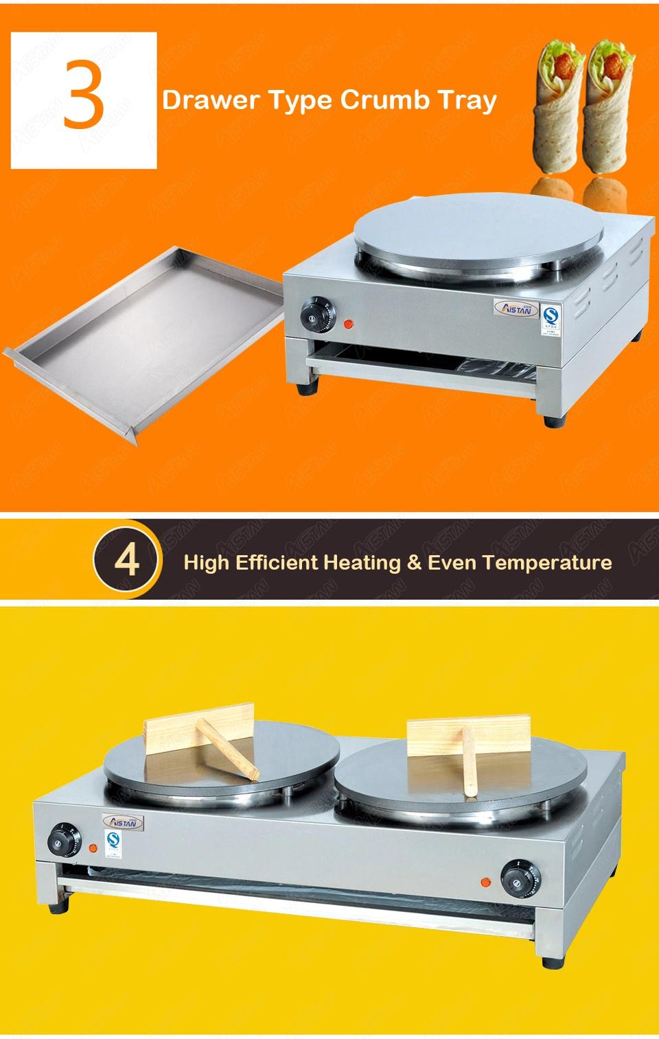 De1 Electric Crepe Maker Cooker Griddle Machine for Snack Maker Equipment