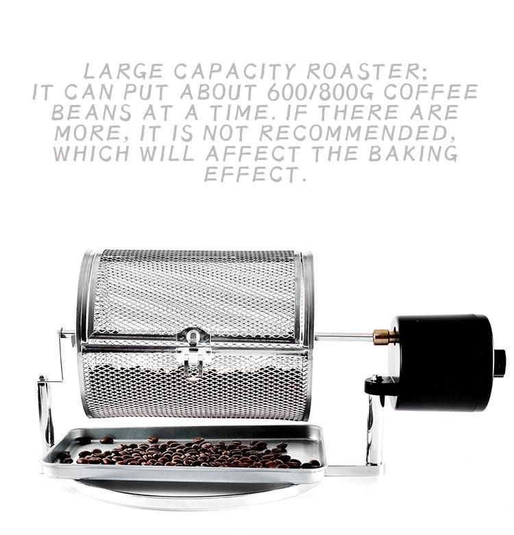 Best Selling Household Multifunction Stainless Steel Electric Coffee Roaster