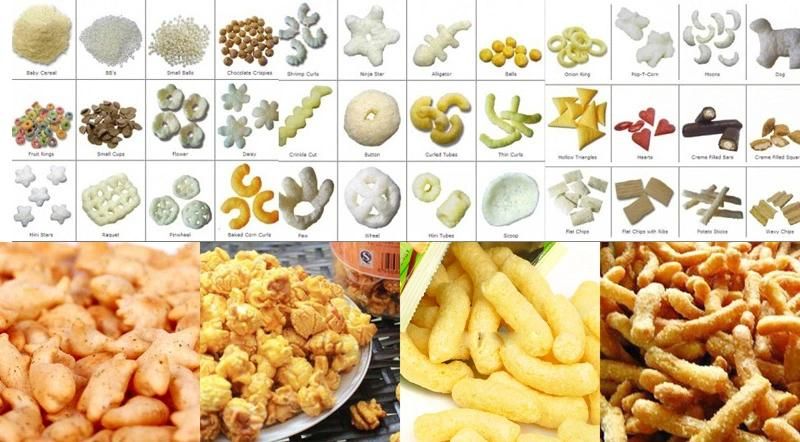 Automatic Puff Snack Food Machine Puffed Rice Snack Making Machine