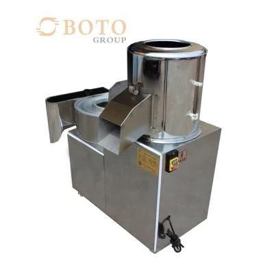 Automatically Peel and Cut Potato Carrot Food Machine