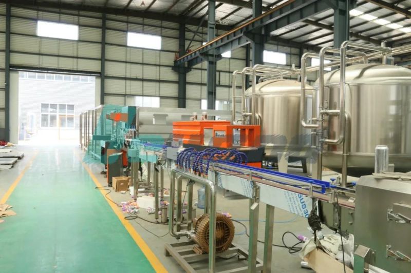 Factory Produce Carbonated Beverage Can Filler Capper Line