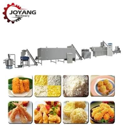 White Acicular Breadcrumbs Making Equipment Panko Bread Crumbs Processing Line