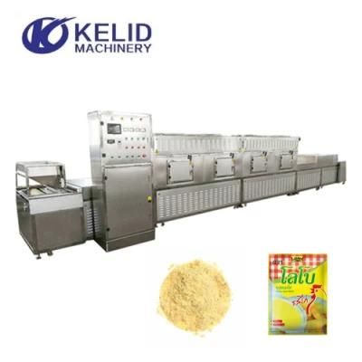 30kw Microwave Chicken Soup Powder Drying Sterilizing Machine