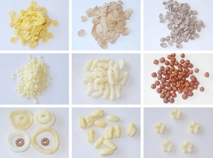 Extruded Breakfast Cereals Corn Flakes Production Equipment