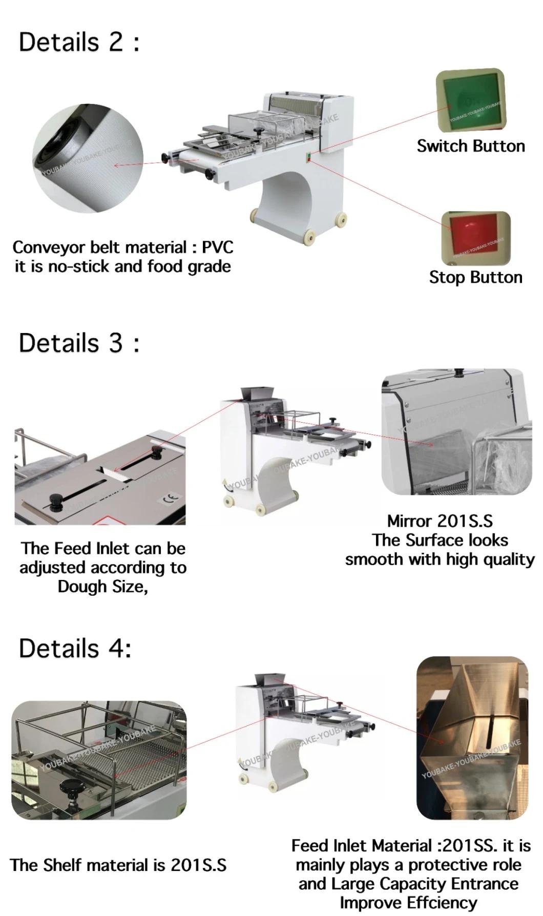 Lower Price for Bread Dough Toast Shaping Making Machine Equipment Moulder