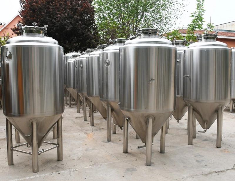 100L SS304 Stainless Steel Conical Beer Fermenter