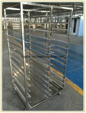 Double Racks Factory Bakery Burger/Baguette Trolley/Rack