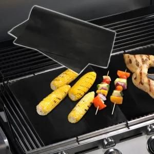 PTFE Teflon Coated Non-Stick BBQ Grill Mat, Teflon Oven Liner