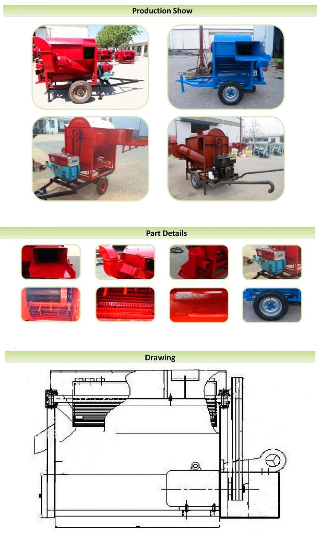 Wheat Barly Threshing Machine / Paddy Rice Multifunction Thresher