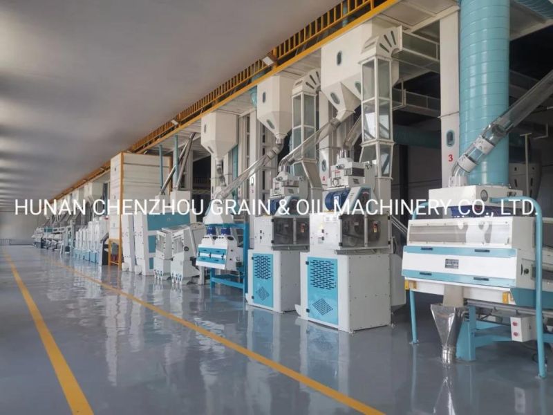 Clj High Quality Auto Rice Milling Plant 150-2000tpd Complete Set