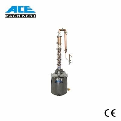 Factory Price Copper Alcohol Distillation Equipment Modular Moonshine Pot Still Column for ...