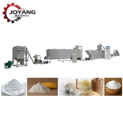 Non Ionic Pregelatinized Oil Drilling Converted Modified Starch Processing Production Line