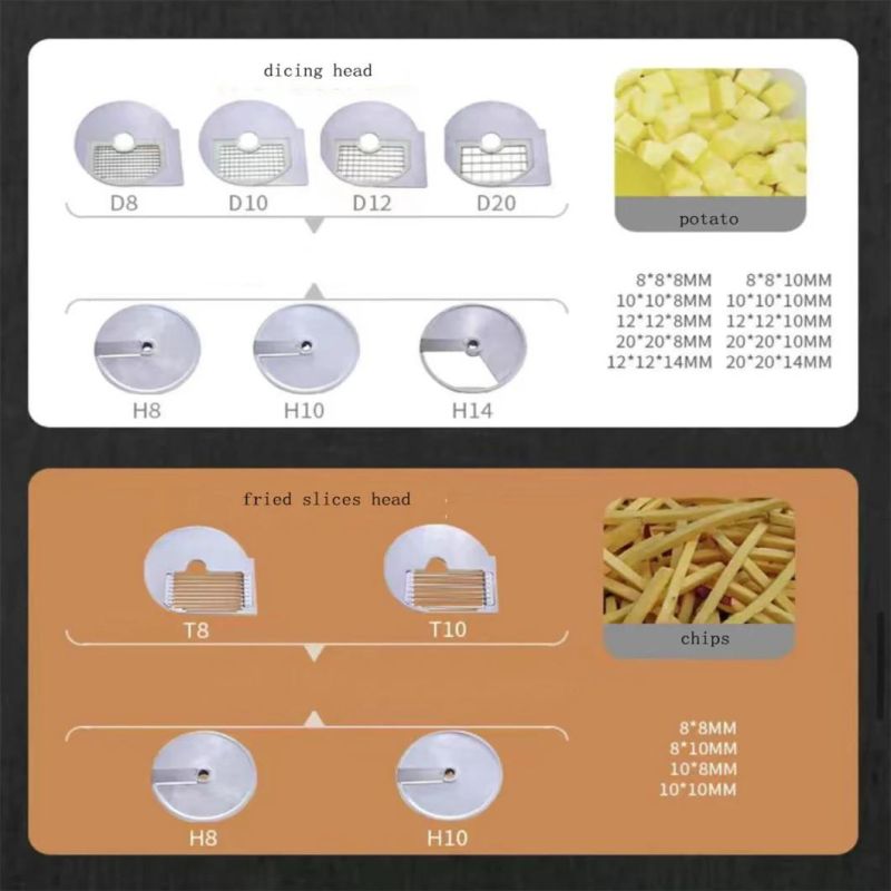 High Quality Manual Industrial Multifunctional Stainless Steel Vegetable Cutter Slicer