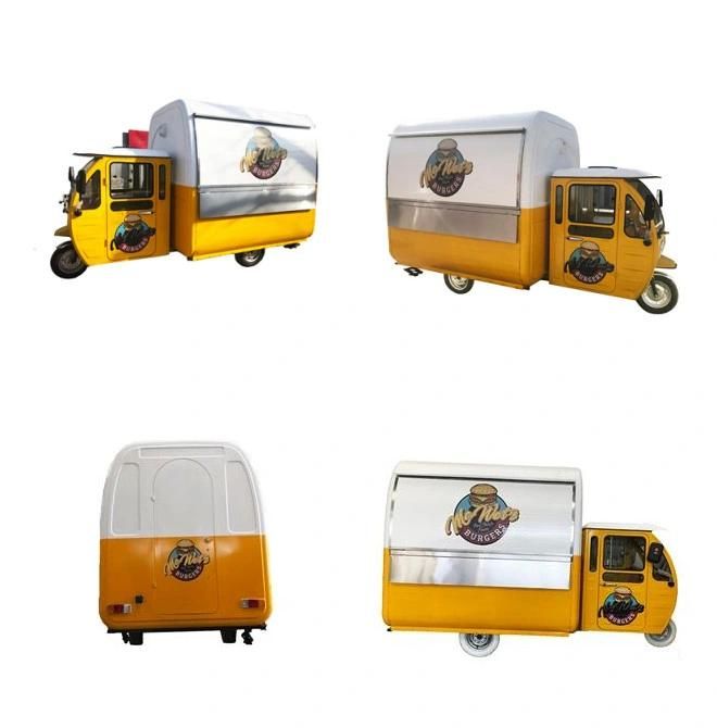 New Design Large Ice Cream Mobile Food Truck Hot Dog Food Trailer