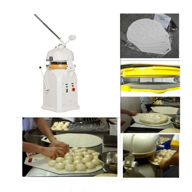 Industrial 30PCS Catering Equipment Semi-Automatic Bread Dough Divider