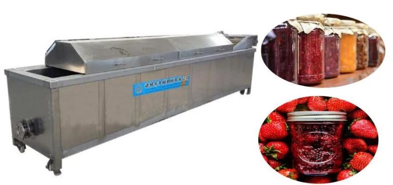 Pasteurization Sterilizing Machine Jam Pasteurize Tunnel Machine