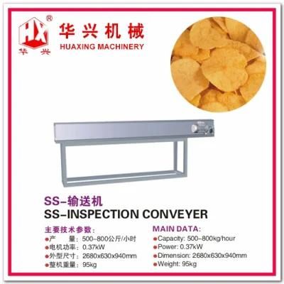 Ss-Inspection Conveyer (Potato Chips Cracker Production)