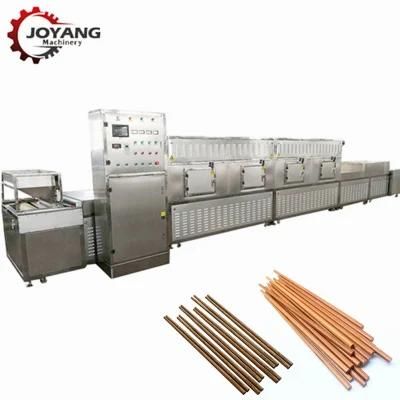 12kw Microwave Chopsticks Drying Machine with PLC Control System