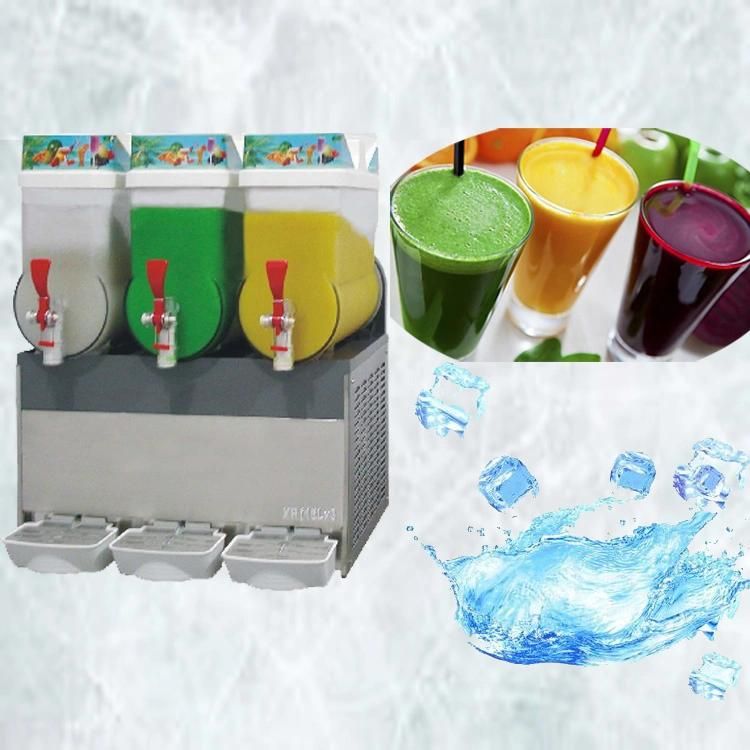 2018 Hot Sale Cheering Commercial 3 Bowls Juice Snow Mixing Slush Machine