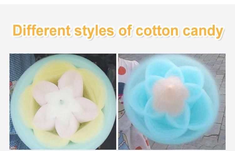 Commercial Cotton Candy Floss Machine Candy Flower Making Machine