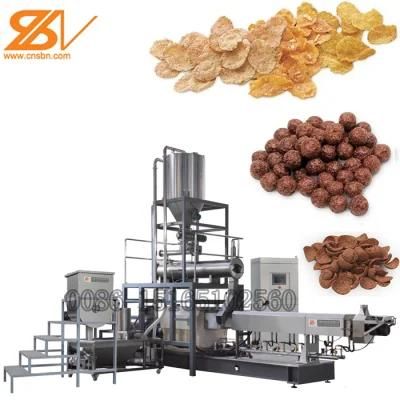 Automatic Froasted Sweet Corn Flakes Making Machine