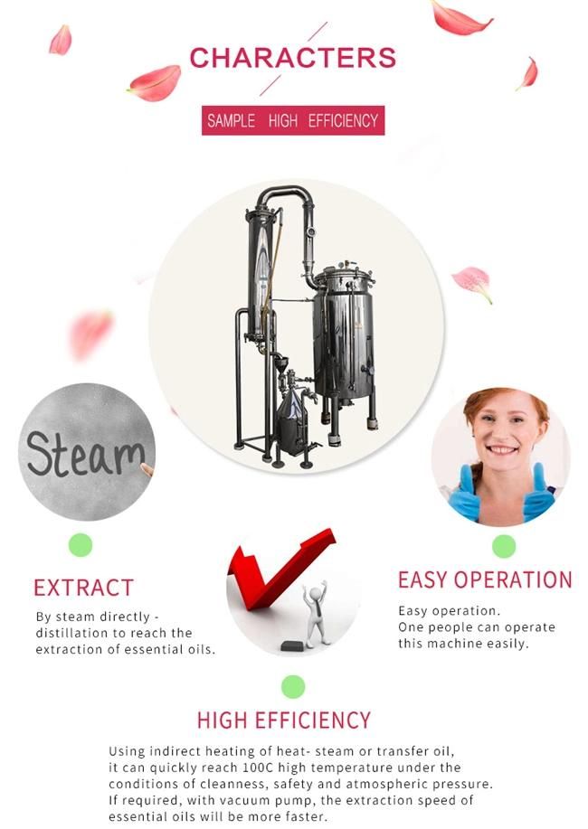 Rose Essential Oil Extracting Machine Oil Machine