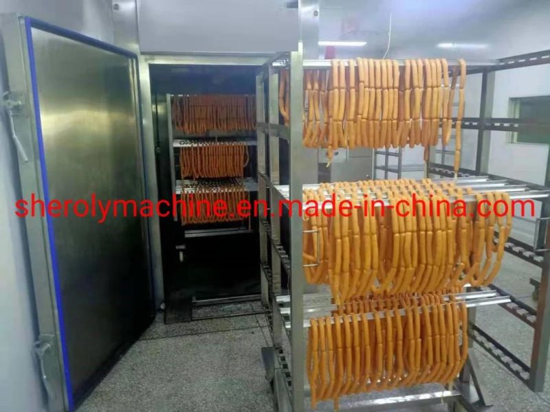 Meat Smoking Machine/ Smokehouse /Meat Smoker Sausage Making Machine