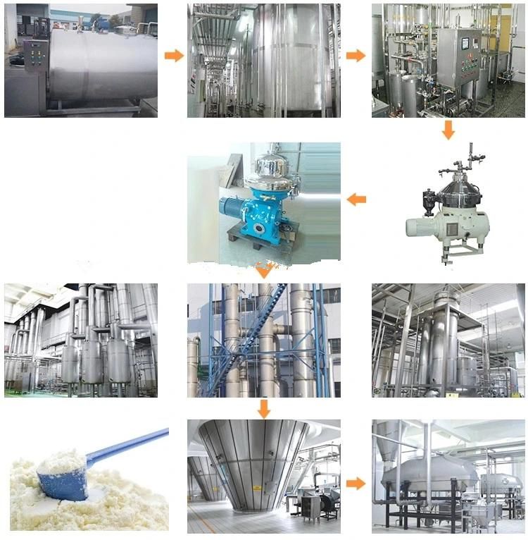 High Quality Evaporated Milk Production Line