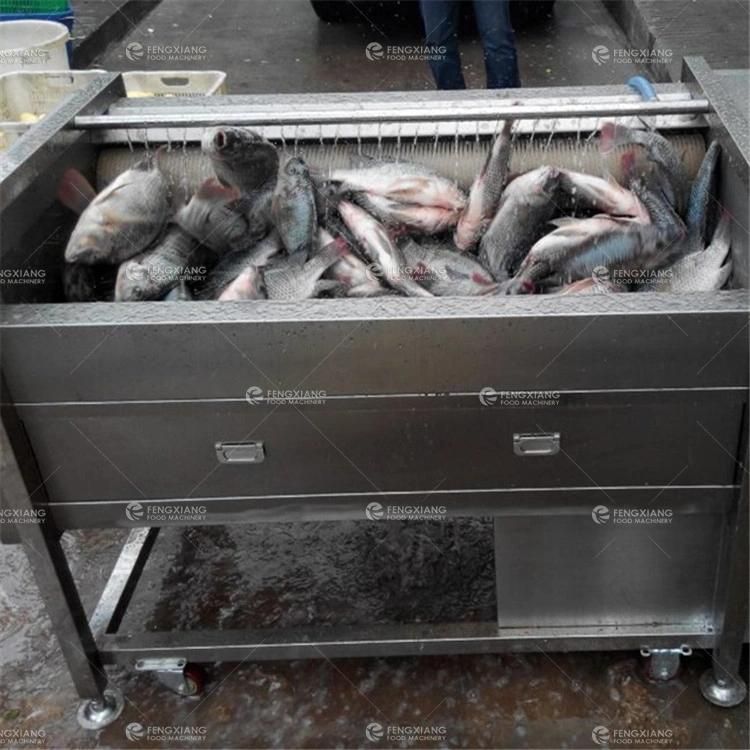 Industrial Automatic Fish Scale Removing Scaling Processing Machine