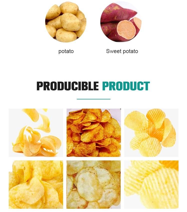 Manufacturing Potato Chips Making Machine Price Industrial