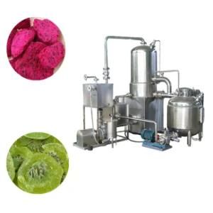 Crispy Fried Kiwi Chips Vf Vacuum Fryer Pitaya Chips Frying Dehydration Machine