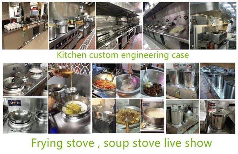 Electric Commercial Restaurant Heavy Duty Modern Kitchen Equipments for Central Kitchen