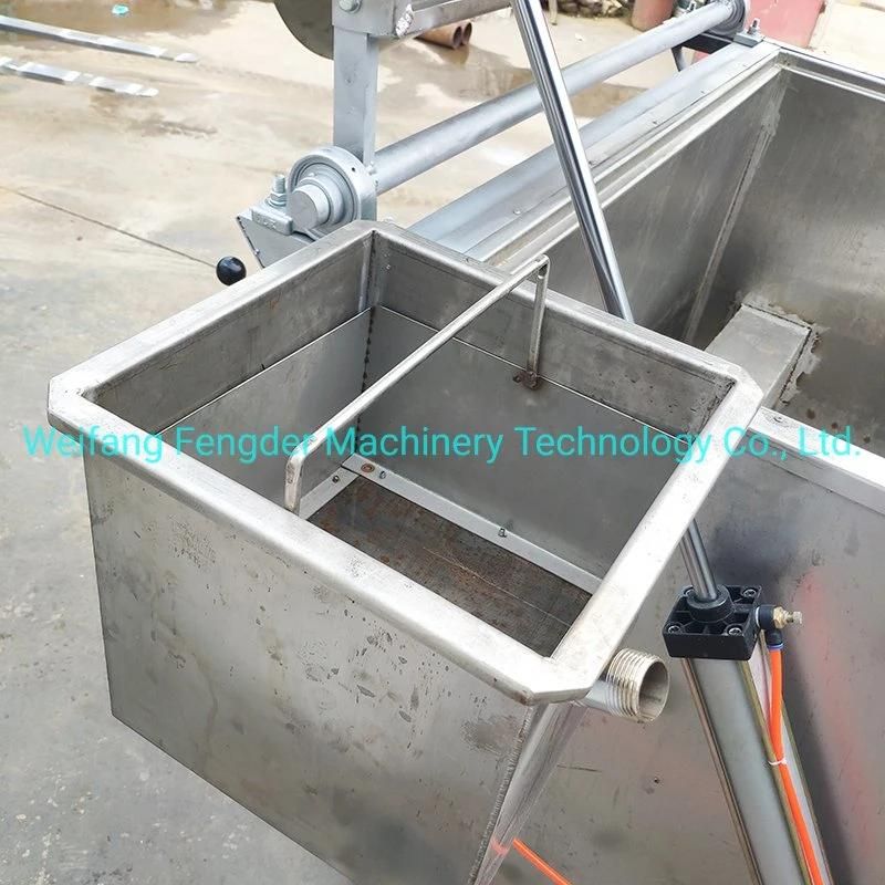 Automatic Batch Peanut Chicken Potato Chips Frying Machine Deep Fryer