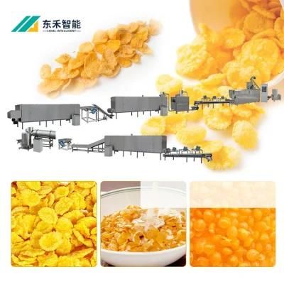 Full High Efficiency Corn Flakes Machine Made in China Cereal Making Machine