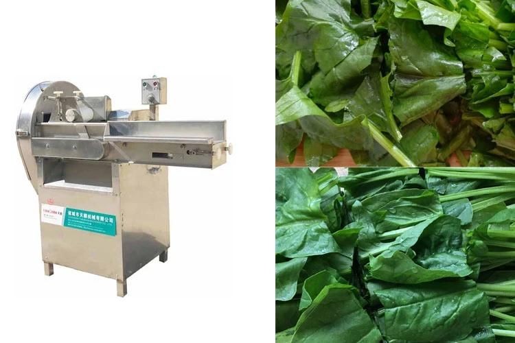 Conveyor Belt Slicing Slicer Cutting Machine Spinach Grinder Cutter