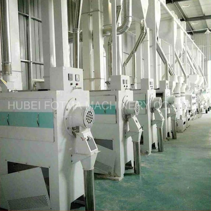 120t/D Complete Rice Milling Machinery