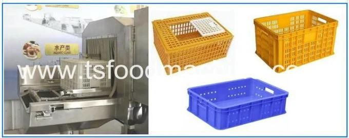 Poultry Plastic Crate Cleaning Washer Milk Plastic Box Washing Machine