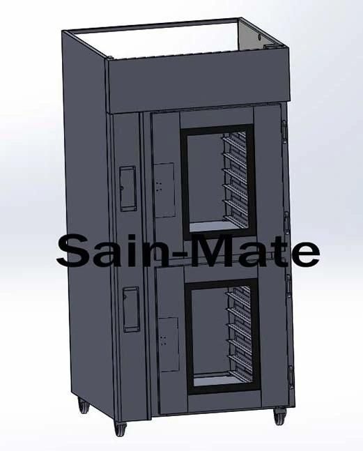 Double Doors PU Insulated 36trays Bread Dough Chilling Retarder with Proofing