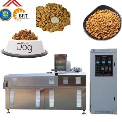 100-3000kg/Hr Industrial Automatic Wet Dry Animal Pet Dog Cat Food Manufacturing Extruder ...