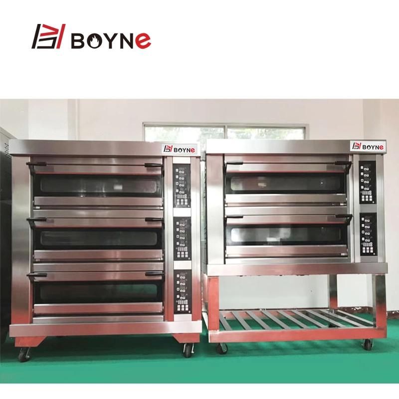 2 Deck 4 Trays Gas Oven for Hotel Restaurant Kitchen