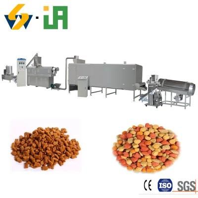 Automatic Dry Pet Dog Food Pellet Extruder Line Machine